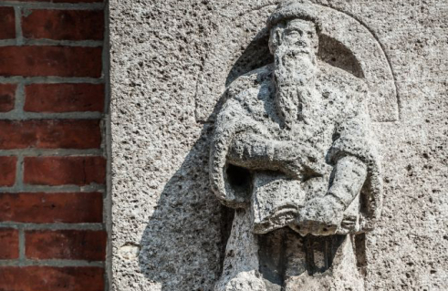 Unbekannter Künstler, Portal Druckkunst (Foto: Jörg Schwarze)