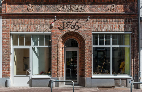 Statius von Düren (Werkstatt), Gesetz und Gnade, Brustbilder der Propheten Joel und Daniel (Foto: Jörg Schwarze)