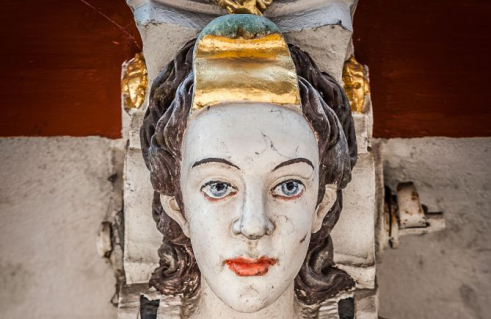 Tönnies Evers d.J. (und Werkstatt), Rathaus, Erker (Foto: Jörg Schwarze)