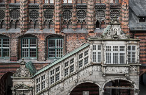 Unbekannter Künstler, Rathaus, Renaissancetreppe (Foto: Jörg Schwarze)