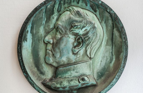 Felix Görling, Gedenktafel für Graf von Moltke (Foto: Jörg Schwarze)