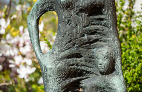 Ursula Hanke-Förster, Mutter und Kind (Foto: Jörg Schwarze)