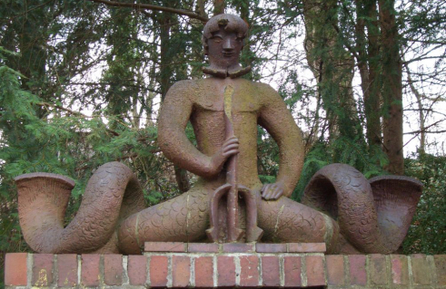 Alwin Blaue, Neptun-Werbemal