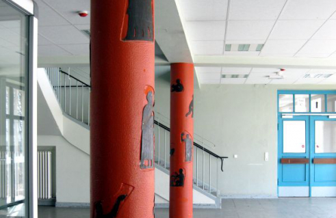 Karl Gieth, Szenen aus dem Schulalltag