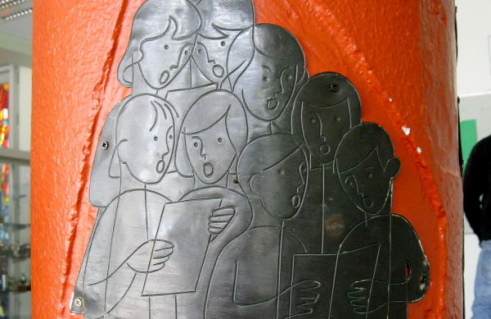 Karl Gieth, Szenen aus dem Schulalltag