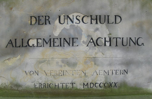 Georg Pieter Remé, Prahl-Denkmal