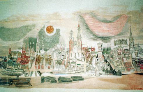 Wiederaufbau der Stadt