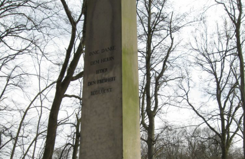 Georg Pieter Remé, Prahl-Denkmal
