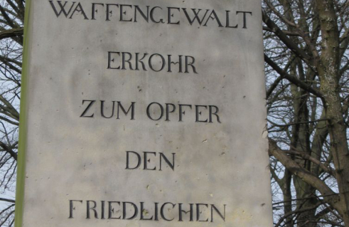 Georg Pieter Remé, Prahl-Denkmal