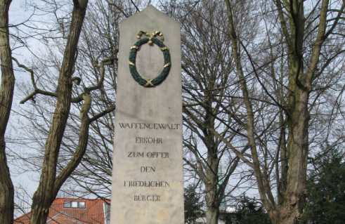 Georg Pieter Remé, Prahl-Denkmal