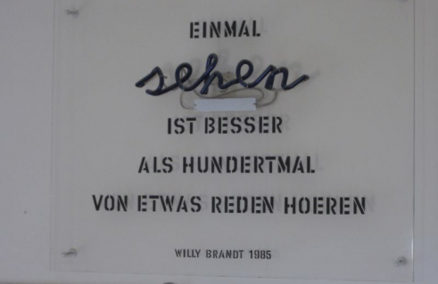 Hanna Jäger, Zu Willy Brandt