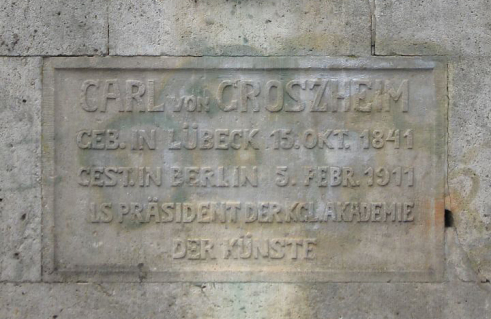 Unbekannter Künstler/Otto Mantzel, Carl-von-Großheim-Denkmal