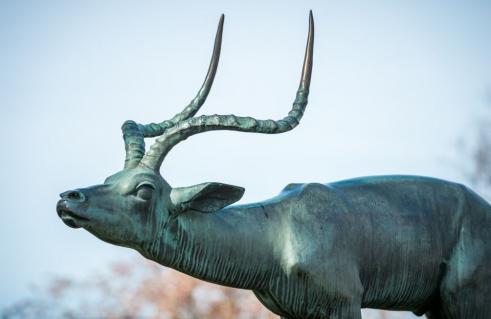 Fritz Behn, Schreitende Antilope (Foto: Jörg Schwarze)