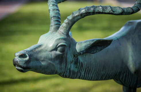 Fritz Behn, Schreitende Antilope (Foto: Jörg Schwarze)