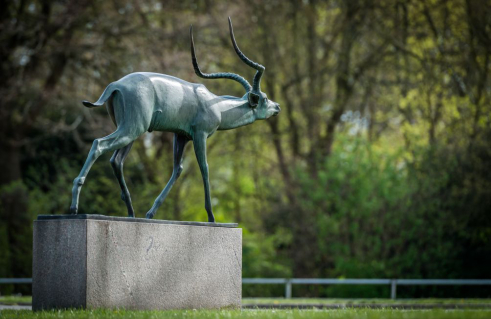 Fritz Behn, Schreitende Antilope (Foto: Jörg Schwarze)