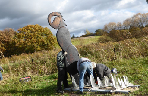 Rainer Wiedemann, Fisch im Kopf (Foto: Rainer Wiedemann)