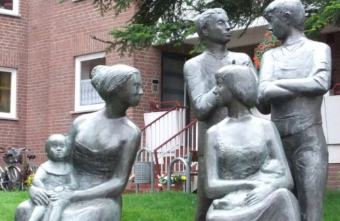 Nachbarn im Gespräch