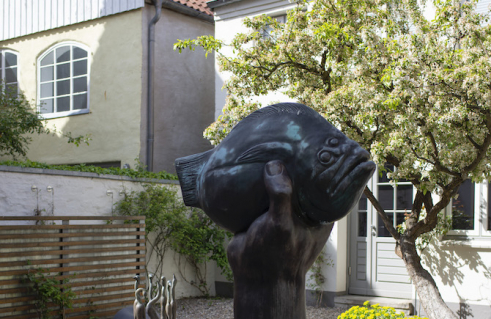 Günter Grass, Butt im Griff I (Foto: Jan Petersen)