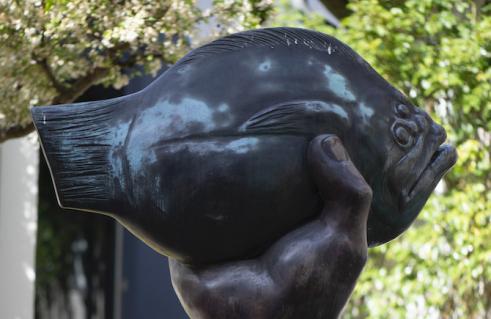 Günter Grass, Butt im Griff I (Foto: Jan Petersen)