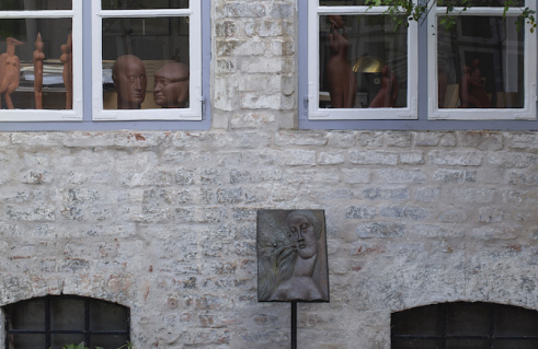 Günter Grass, Der Kuß (Foto: Jan Petersen)