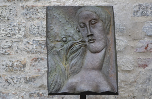 Günter Grass, Der Kuß (Foto: Jan Petersen)