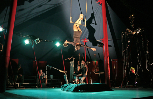 Volker Lang, 8 1/2 circus space (Foto: Anja Doehring)