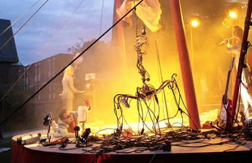 Volker Lang, 8 1/2 circus space (Foto: Anja Doehring)