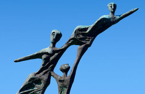 Ursula Hanke-Förster, Balanceakt (Foto: Jörg Schwarze)