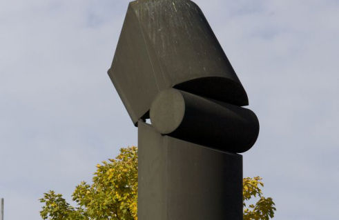 Georg Engst, Kreative Stele (Foto: Nils Bergmann)