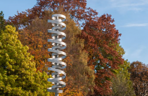 Hugo Kükelhaus, Doppelhelix (Foto: Jörg Schwarze)