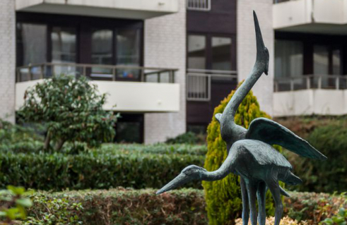 Karlheinz Goedtke, Fischreihergruppe (Foto: Jörg Schwarze)