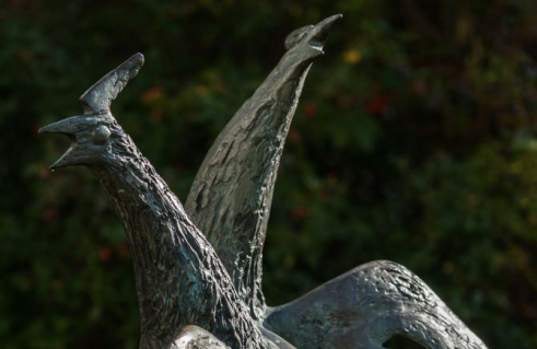 Karlheinz Goedtke, Zwei Hähne (Foto: Jörg Schwarze)